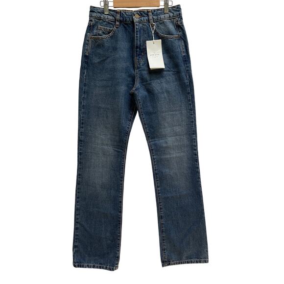 Sezane Pantalon Serge Denim Jeans Size 36 NWT - Picture 1 of 10